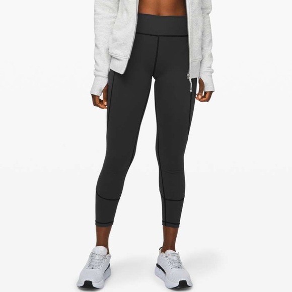 Lululemon In Movement Tight 25" *Everlux Black - Picture 3 of 6